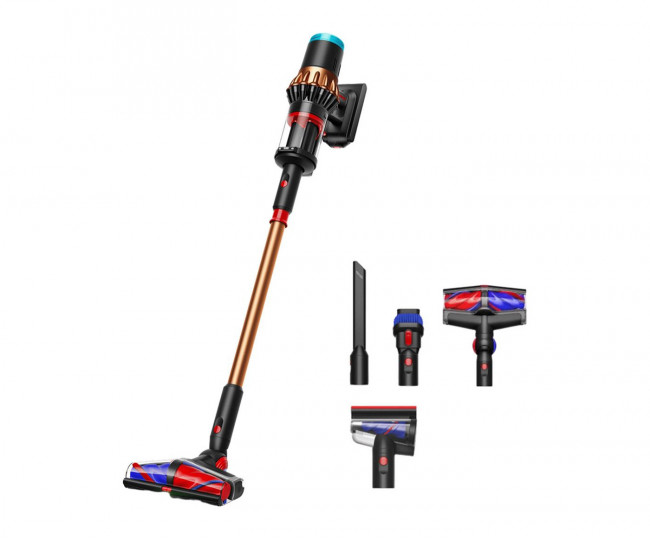 Вертикальний + ручний пилосос (2в1) Dyson V16 Piston Animal Matte Black/Copper (492963-01)